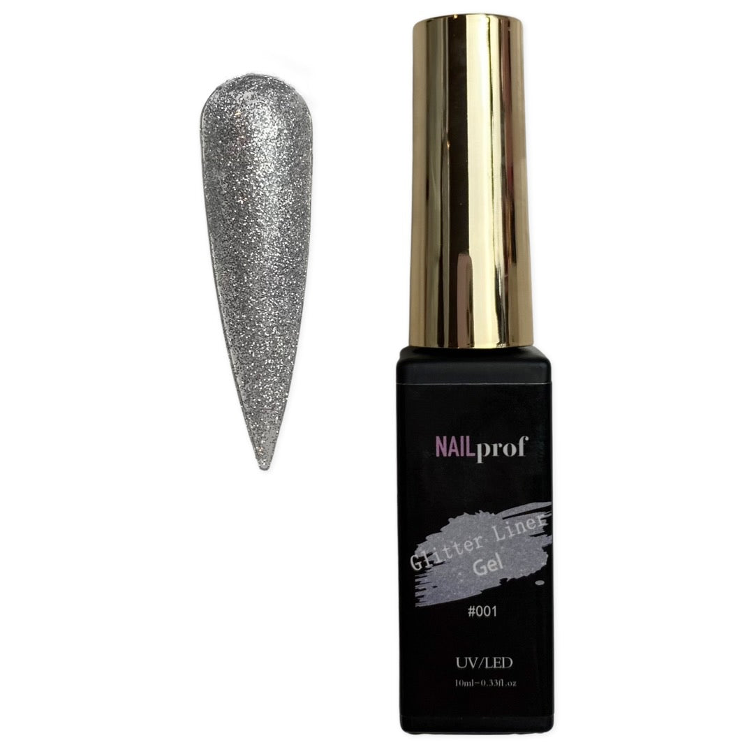Glitter Gel Liner 01 NAILPROF