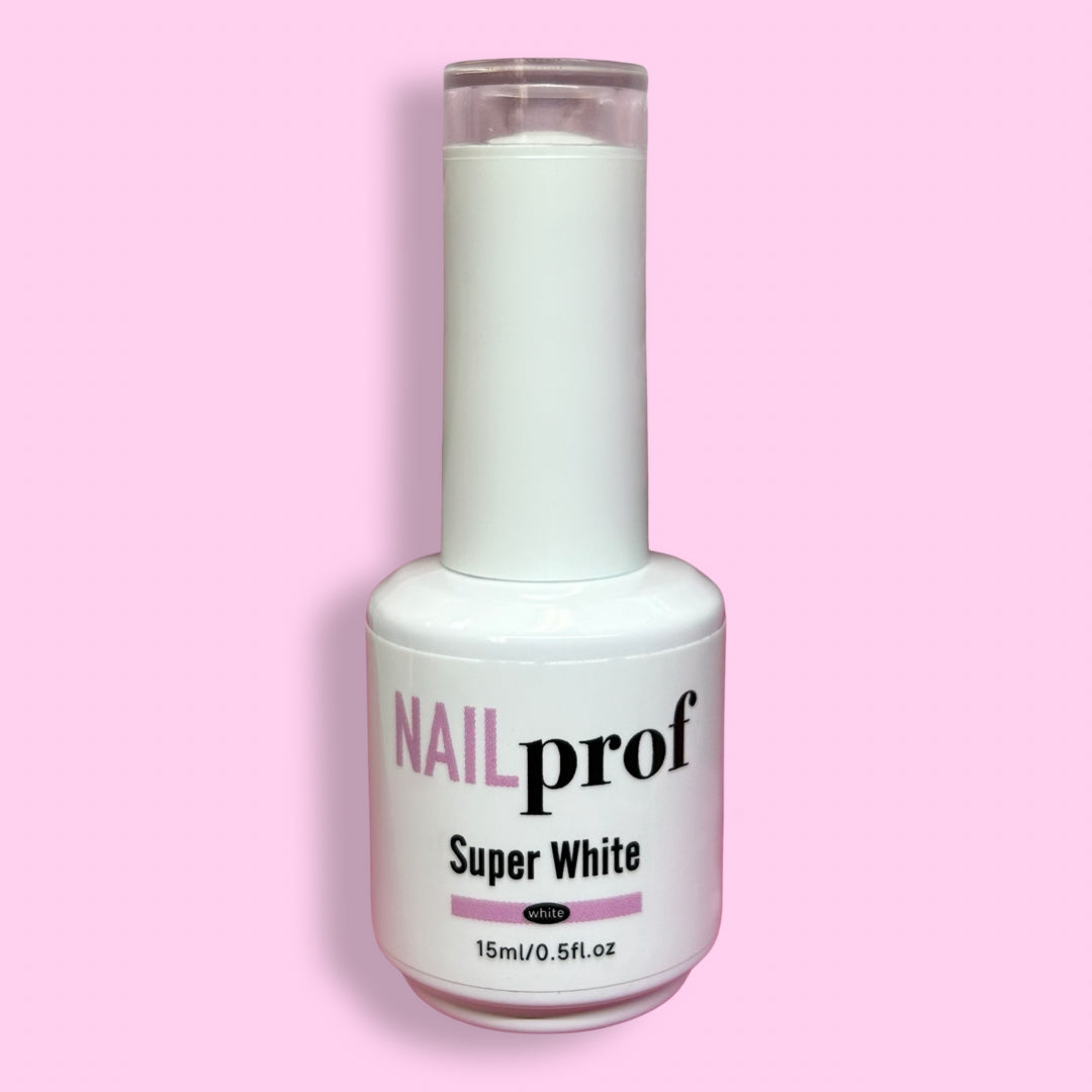 Super White Gel Polish NAILPROF
