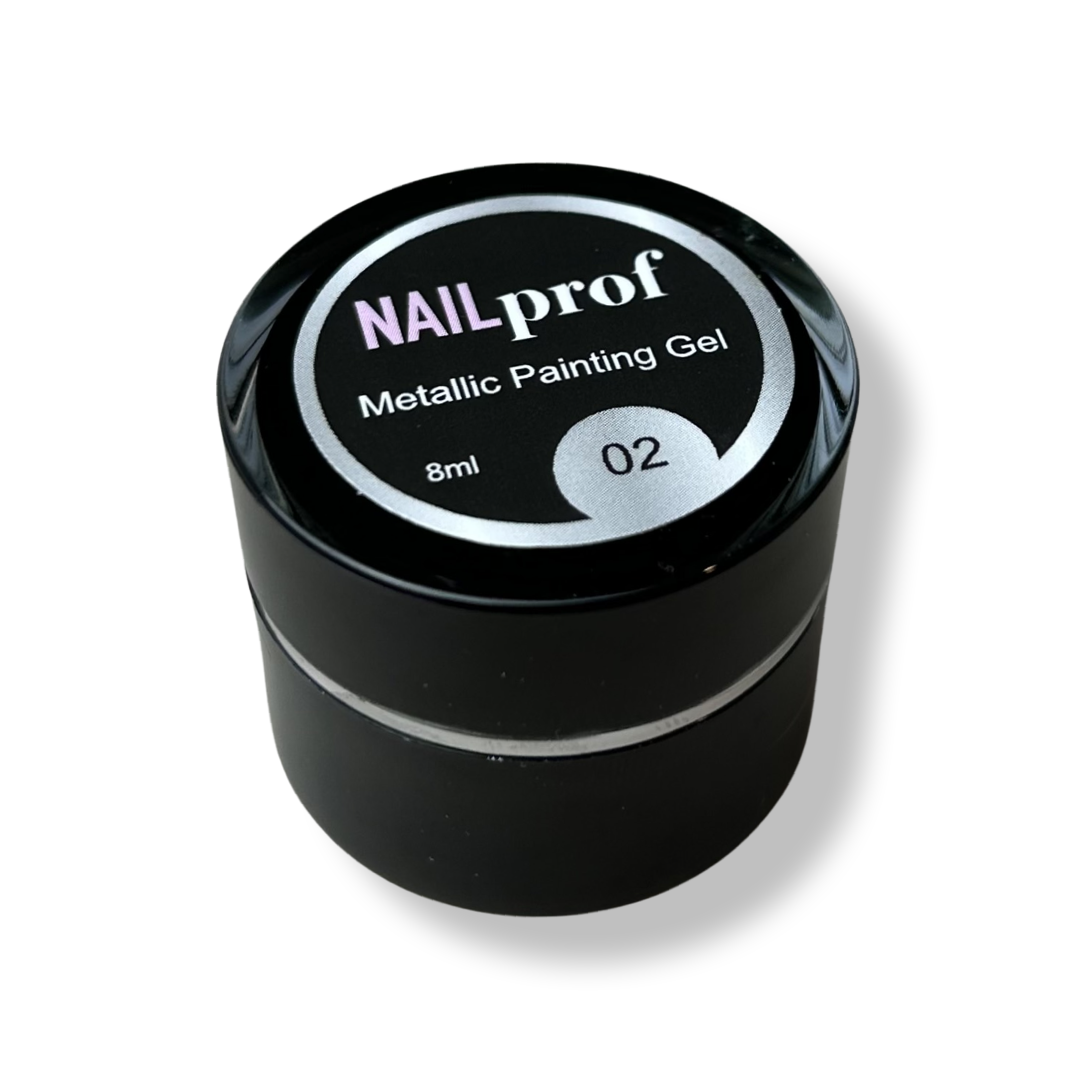 Silver Chrome Painting Gel – NAILPROF
